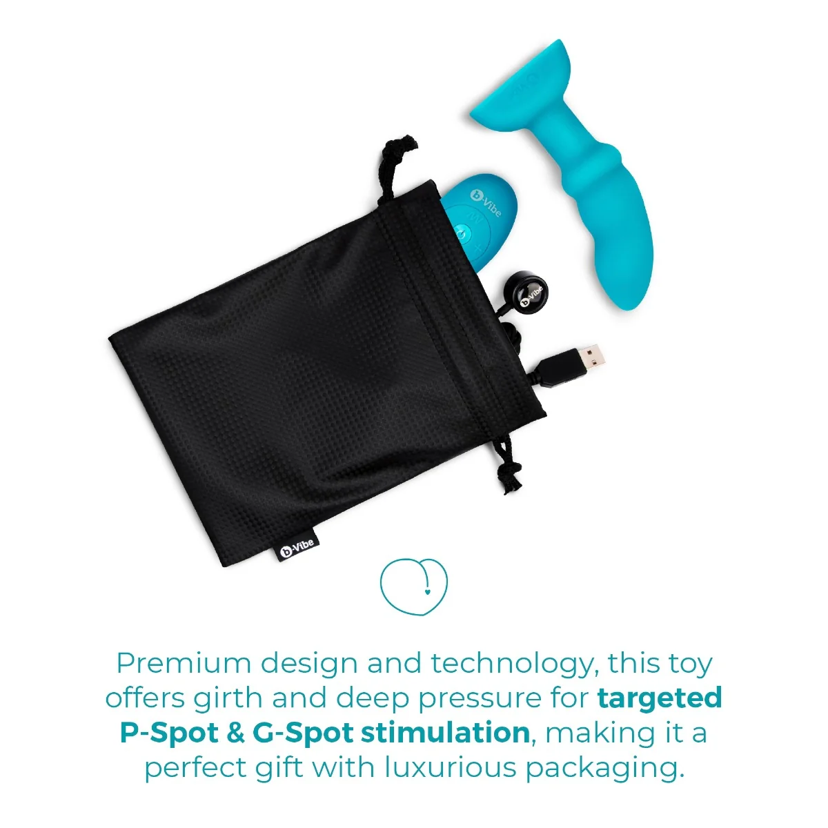 Remote Control Rimming P-Spot Plug - Image 6