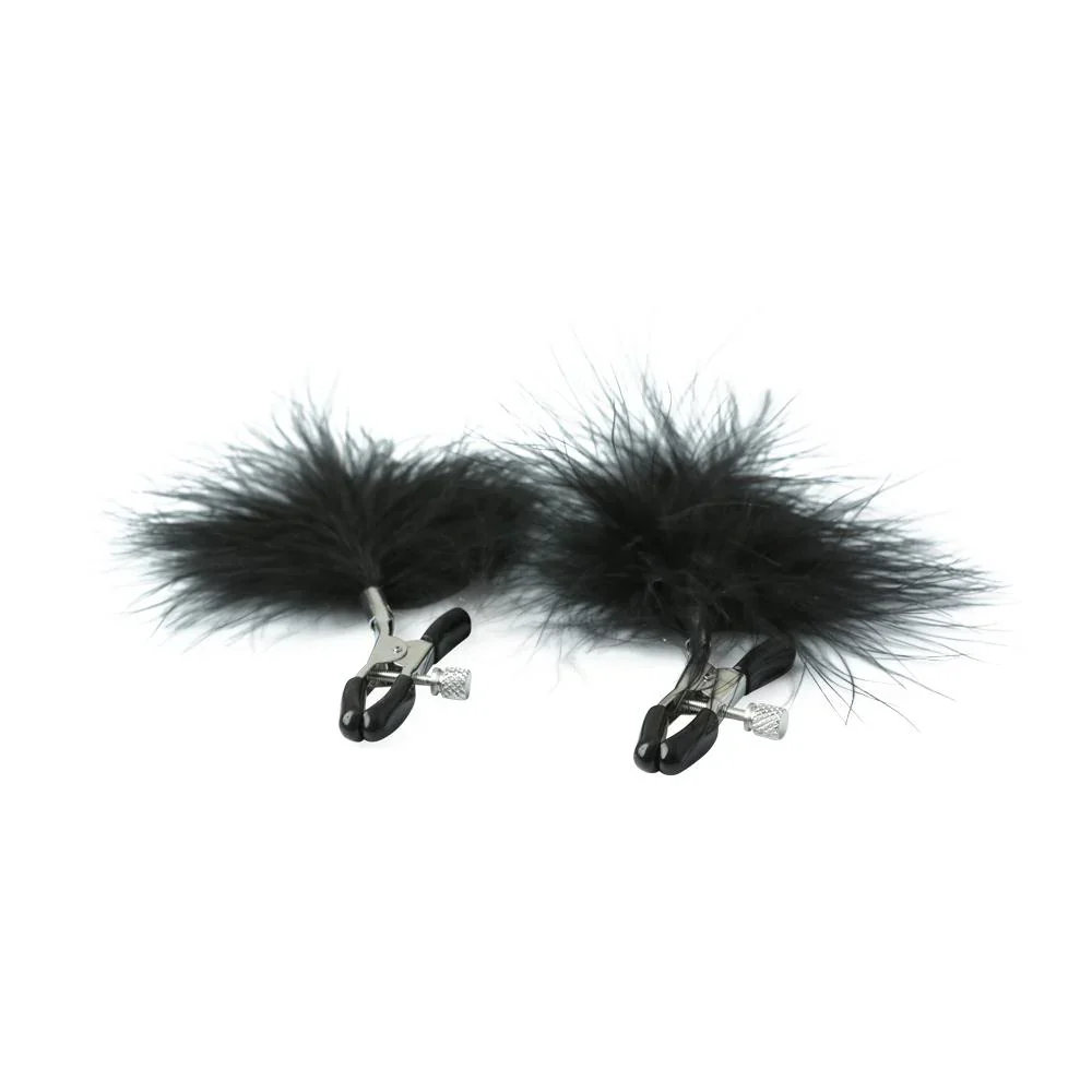 Sex & Mischief Feathered Nipple Clamps