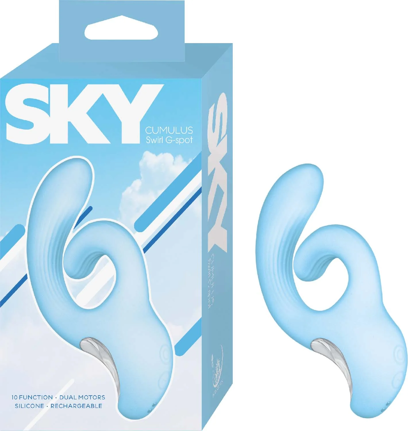 Sky Cumulus Dual Stimulation Vibrator - Image 3