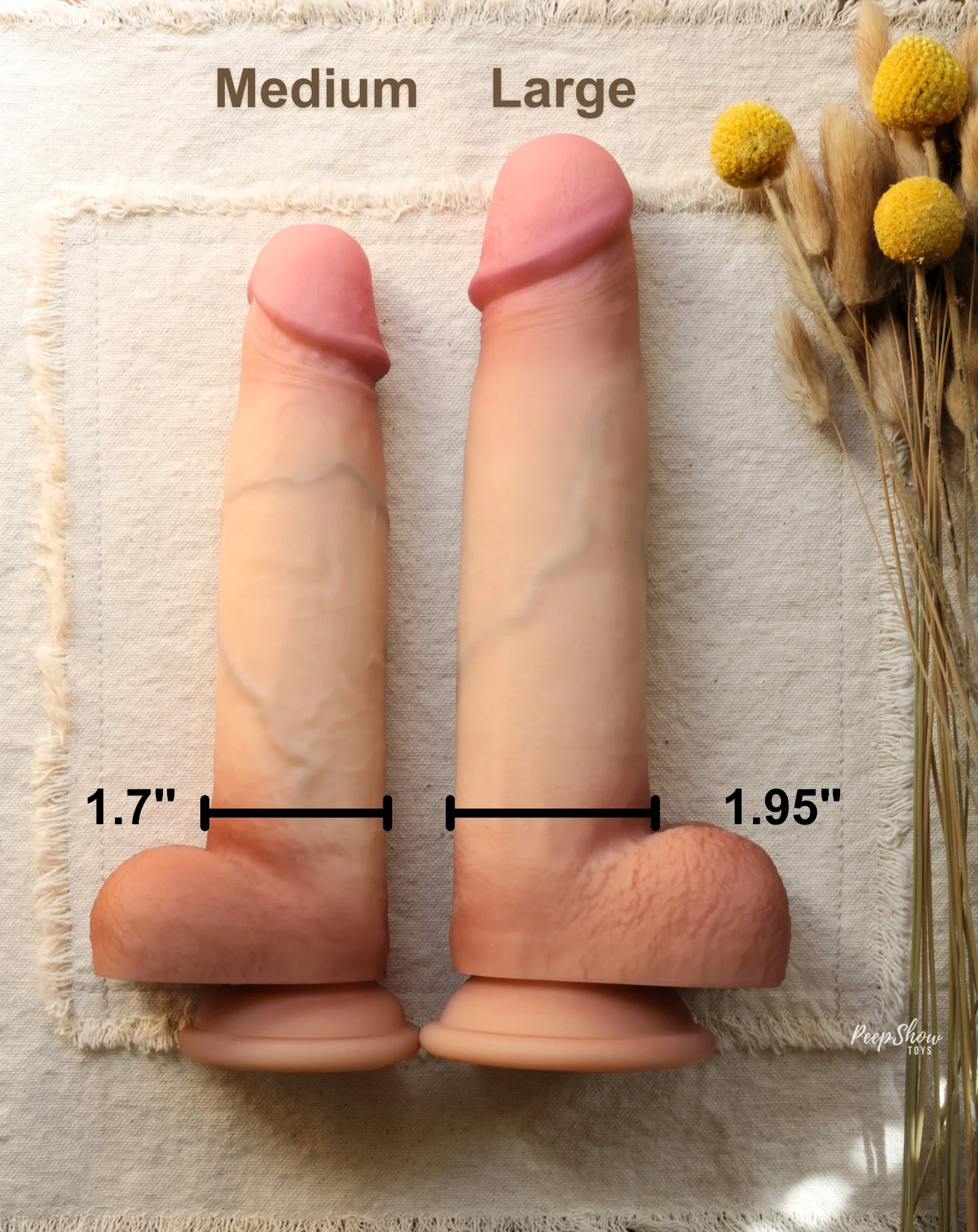 SLY Sliding Skin Silicone Dildo - Image 3