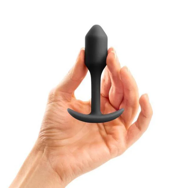 b-Vibe Snug Plug Weighted Silicone Butt Plugs - 7 Sizes - Image 8