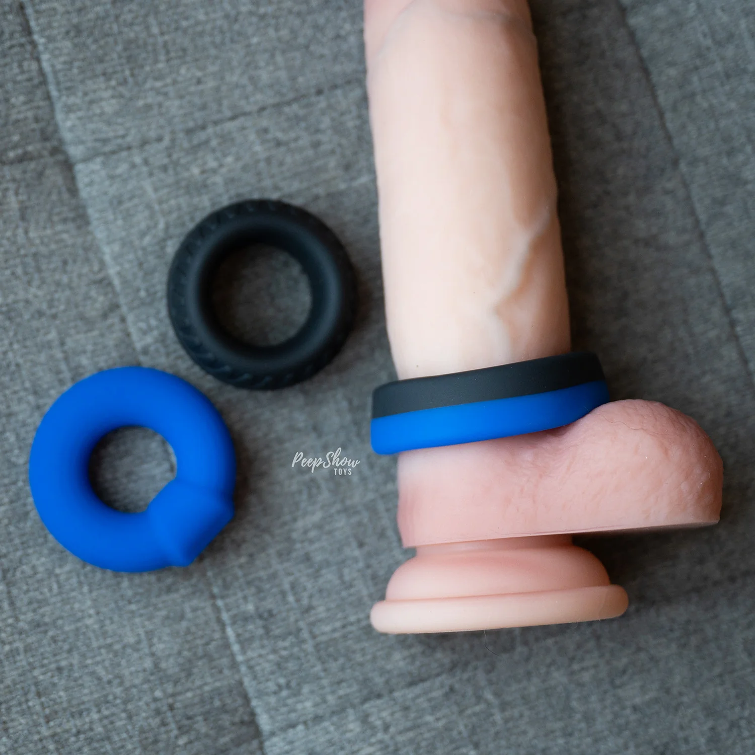 Soft-Silicone Ring Pack, 3 Styles Bundled - Image 5