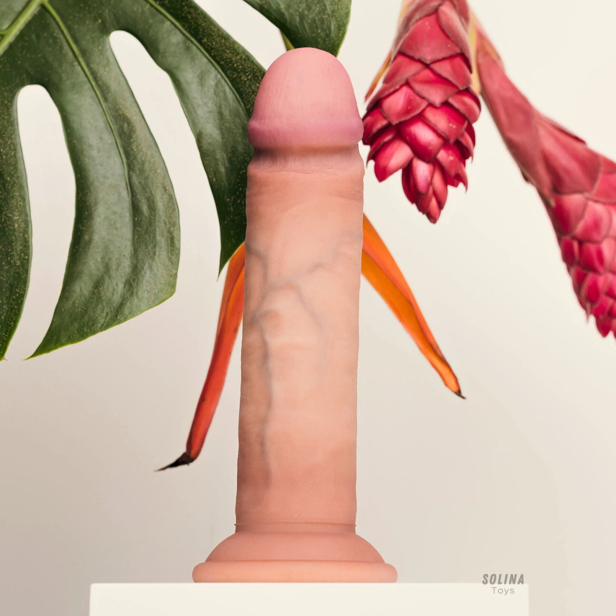 Solina Mega XL - Ultra-Realistic Dual-Density Silicone Dildo - Image 10