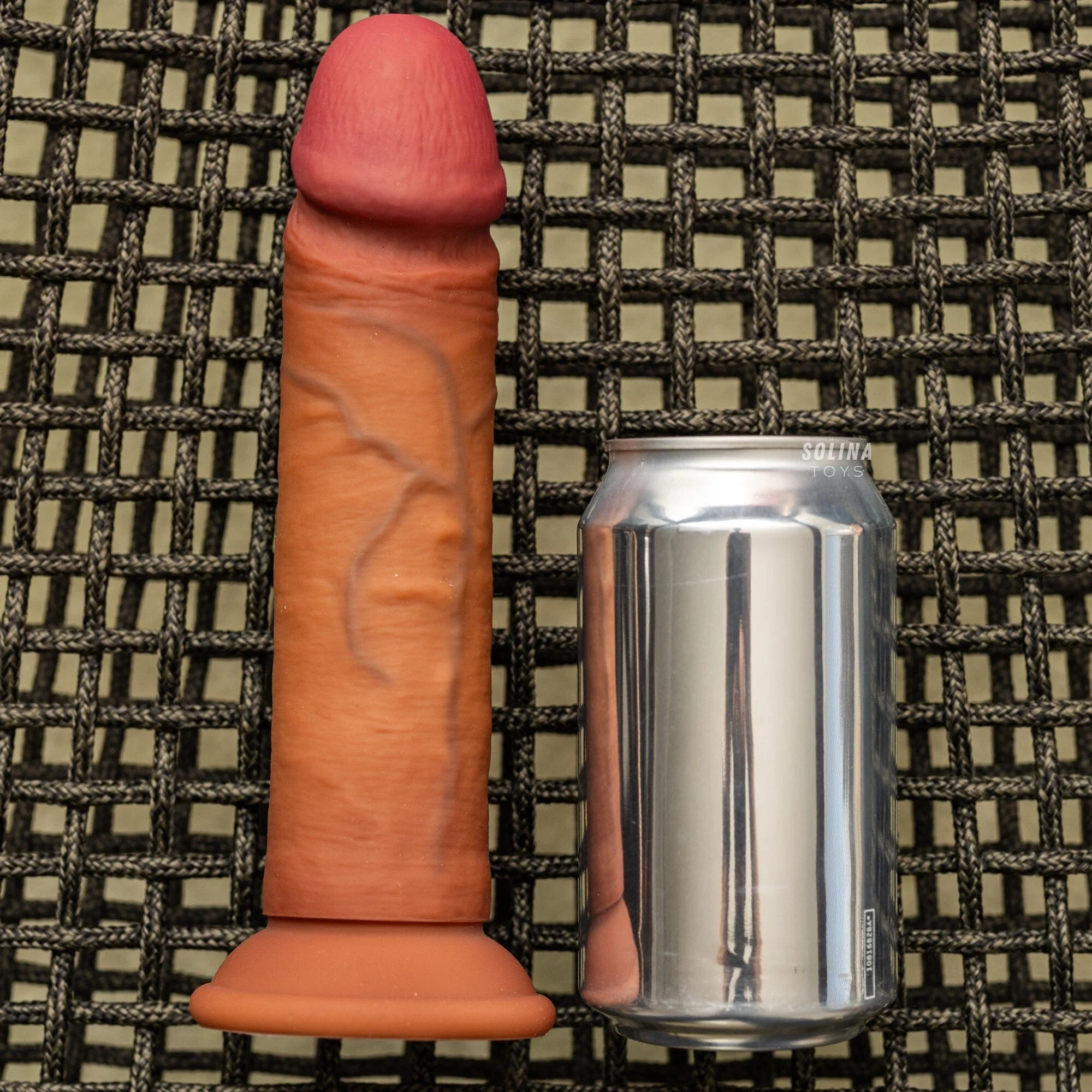 Solina Mega XL - Ultra-Realistic Dual-Density Silicone Dildo - Image 8