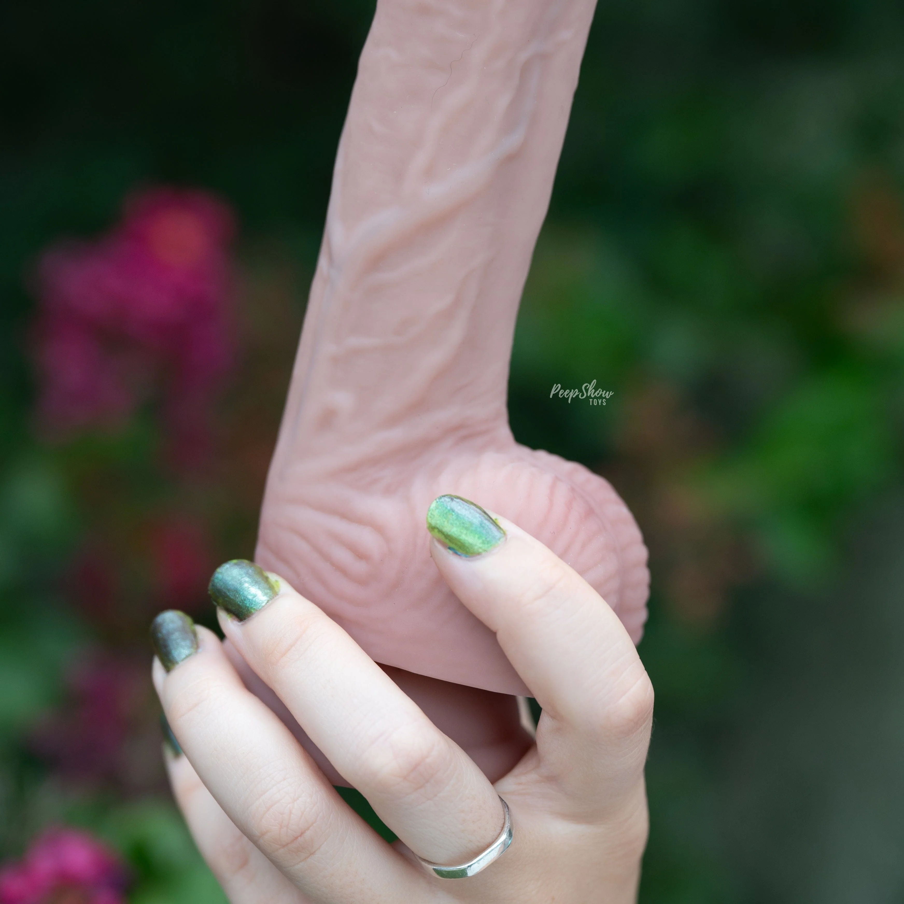 Solina Prima - Ultra-Realistic Dual-Density Silicone Dildo with Balls - Image 19