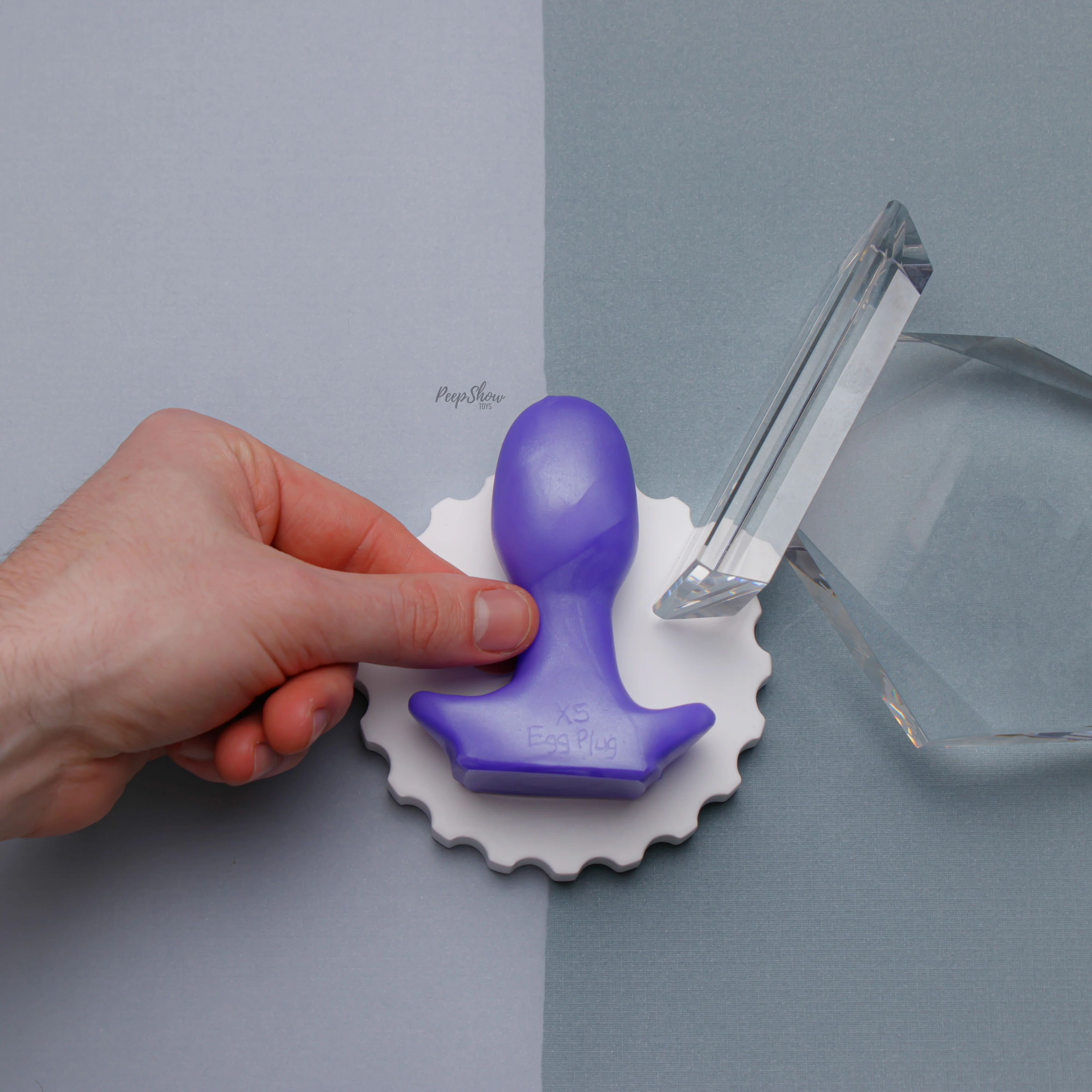 SquarePegToys® Egg Plugs SuperSoft Silicone Butt Plug - Image 14