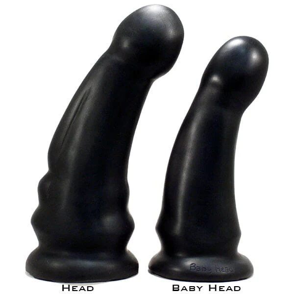 SquarePegToys® Baby Head Harness SuperSoft Dildo - Image 3