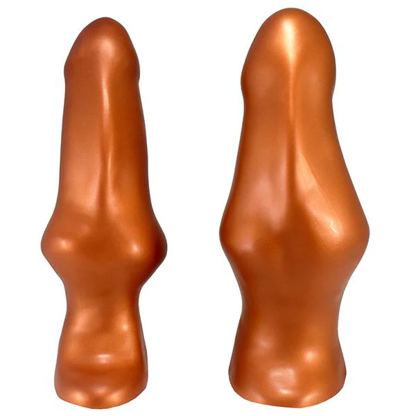 SquarePegToys® Happy Hour Plug SuperSoft Bronze Silicone - Image 4