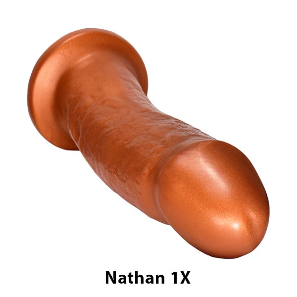 SquarePegToys® Nathan Harness - Suction Cup, SuperSoft Silicone Dildo - Image 15