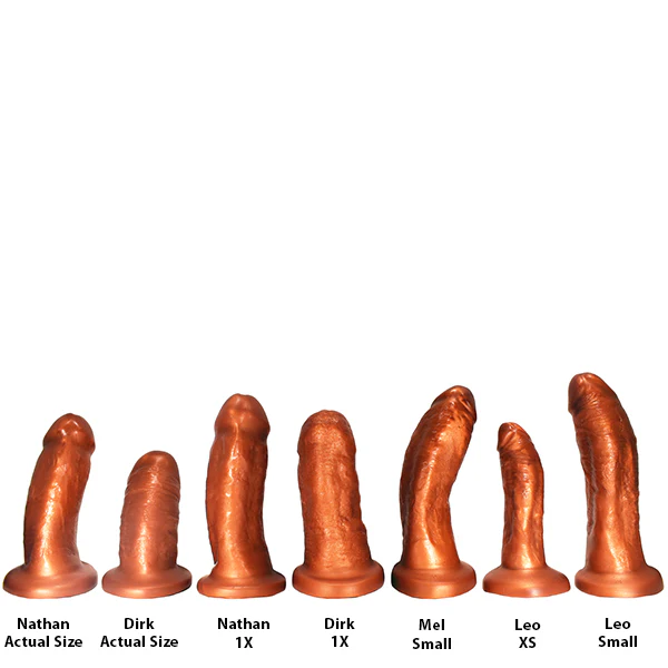 SquarePegToys® Nathan Harness - Suction Cup, SuperSoft Silicone Dildo - Image 16