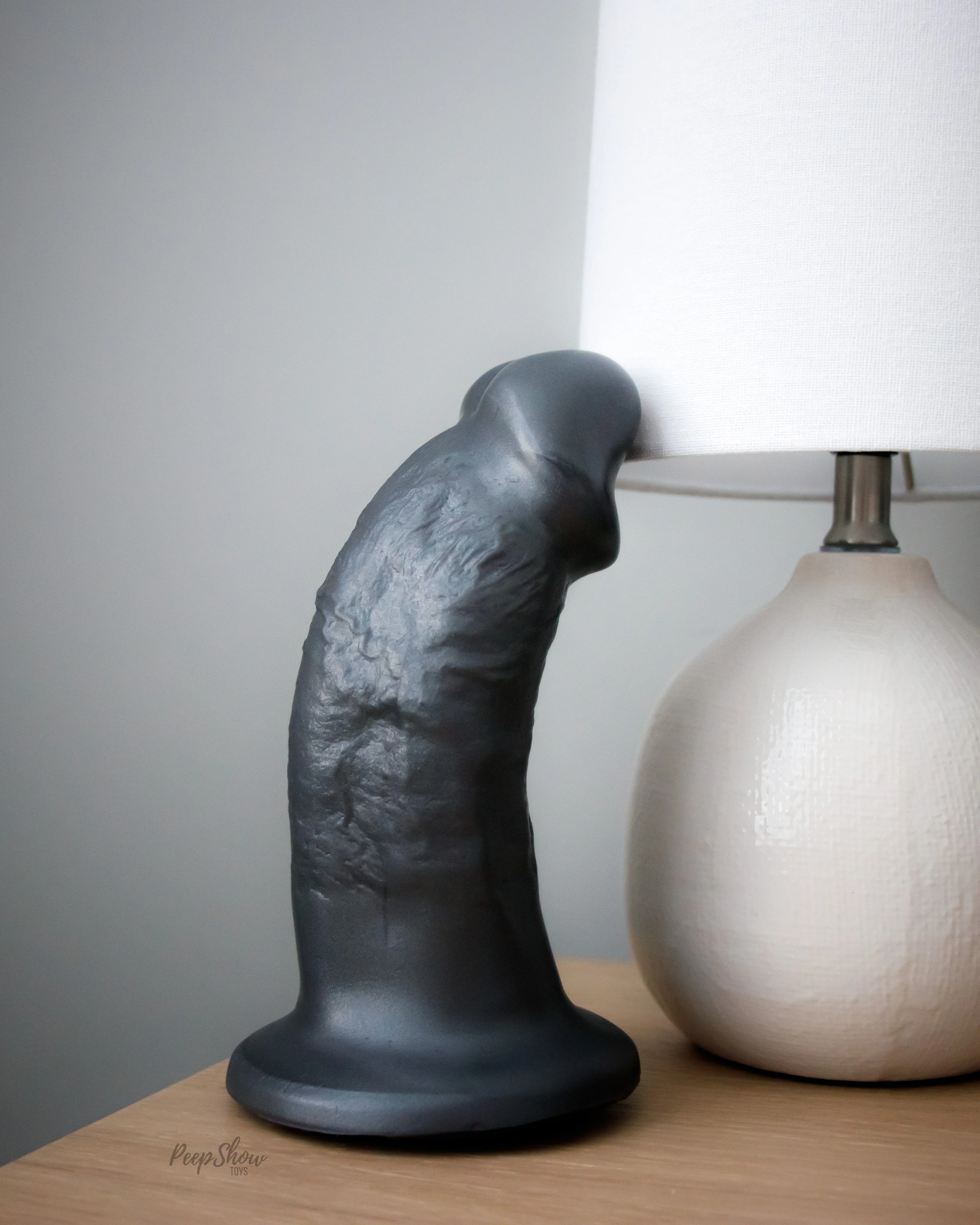 SquarePegToys® Steve Harness - Suction Cup, SuperSoft Silicone Dildo - Image 2