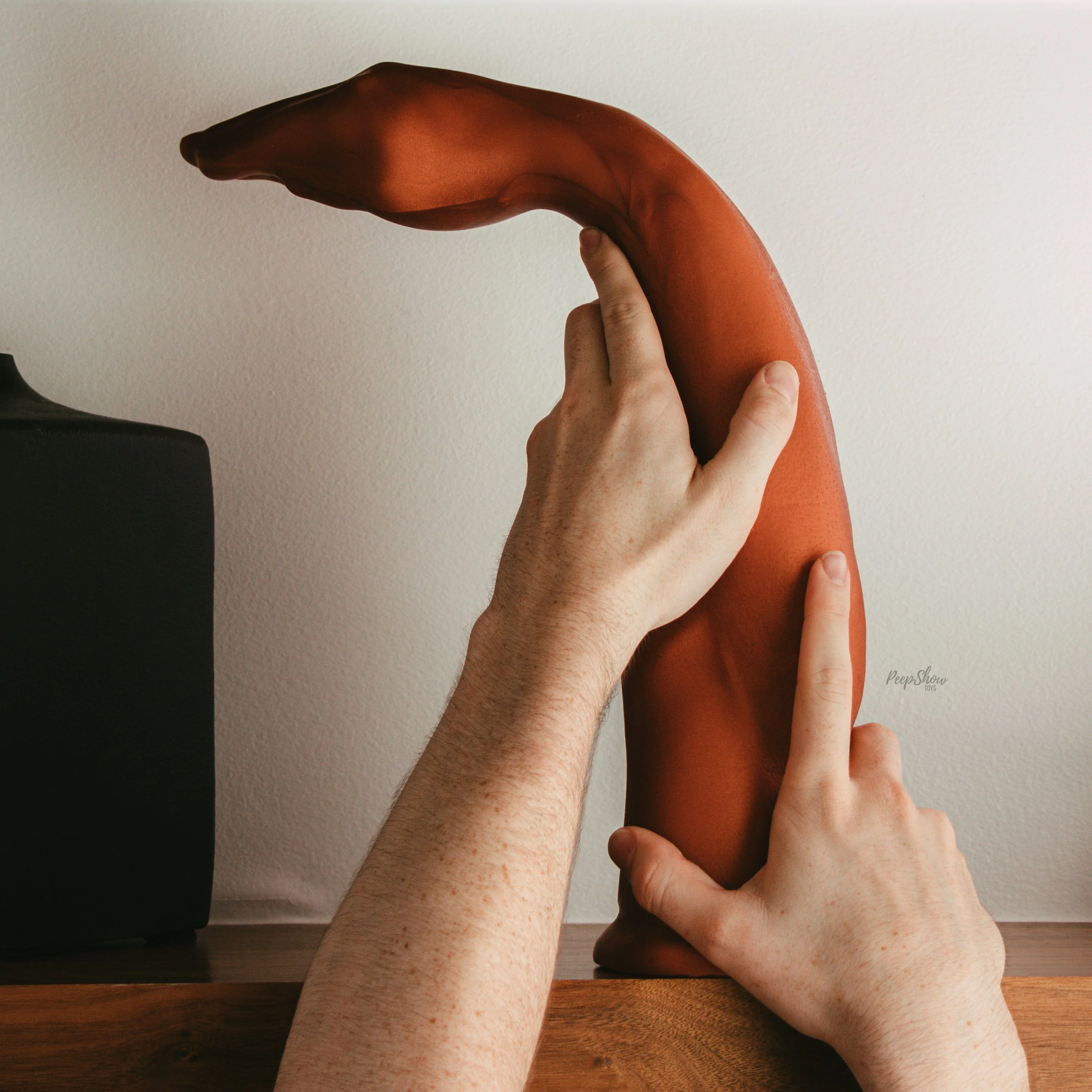 SquarePegToys® The Professor SuperSoft Silicone Fisting Dildo - Image 2