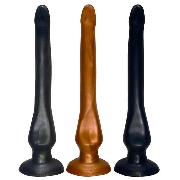 SquarePegToys® The Slim Plugged Deep-Throat Plug, SuperSoft Silicone - Image 3