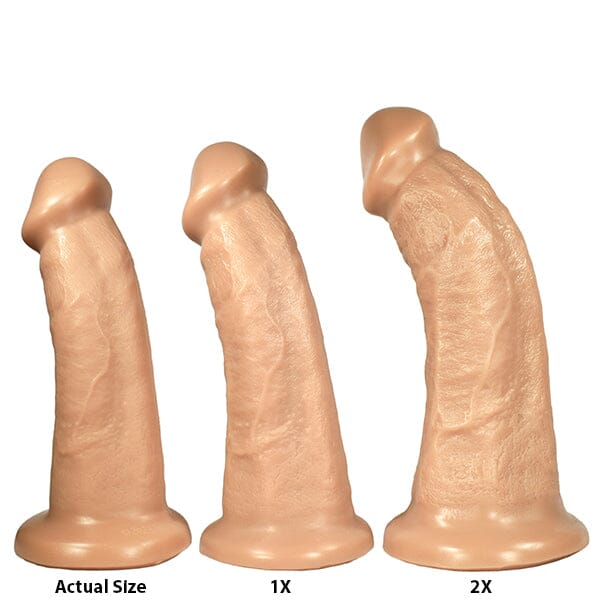 SquarePegToys® Wyatt Harness - SquarePegHole™, SuperSoft Silicone Dildo - Image 12