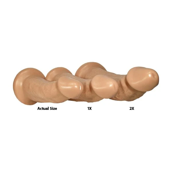 SquarePegToys® Wyatt Harness - Suction Cup, SuperSoft Silicone Dildo - Image 15