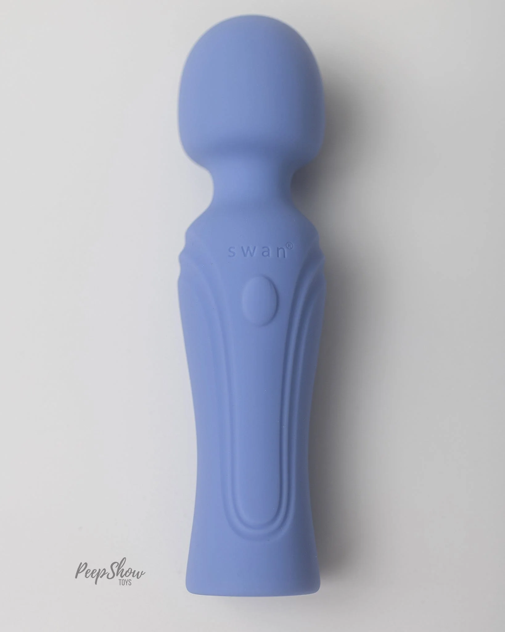 Swan Era Petite Wand Vibrator - With Deep, Adjustable Vibration - Image 3
