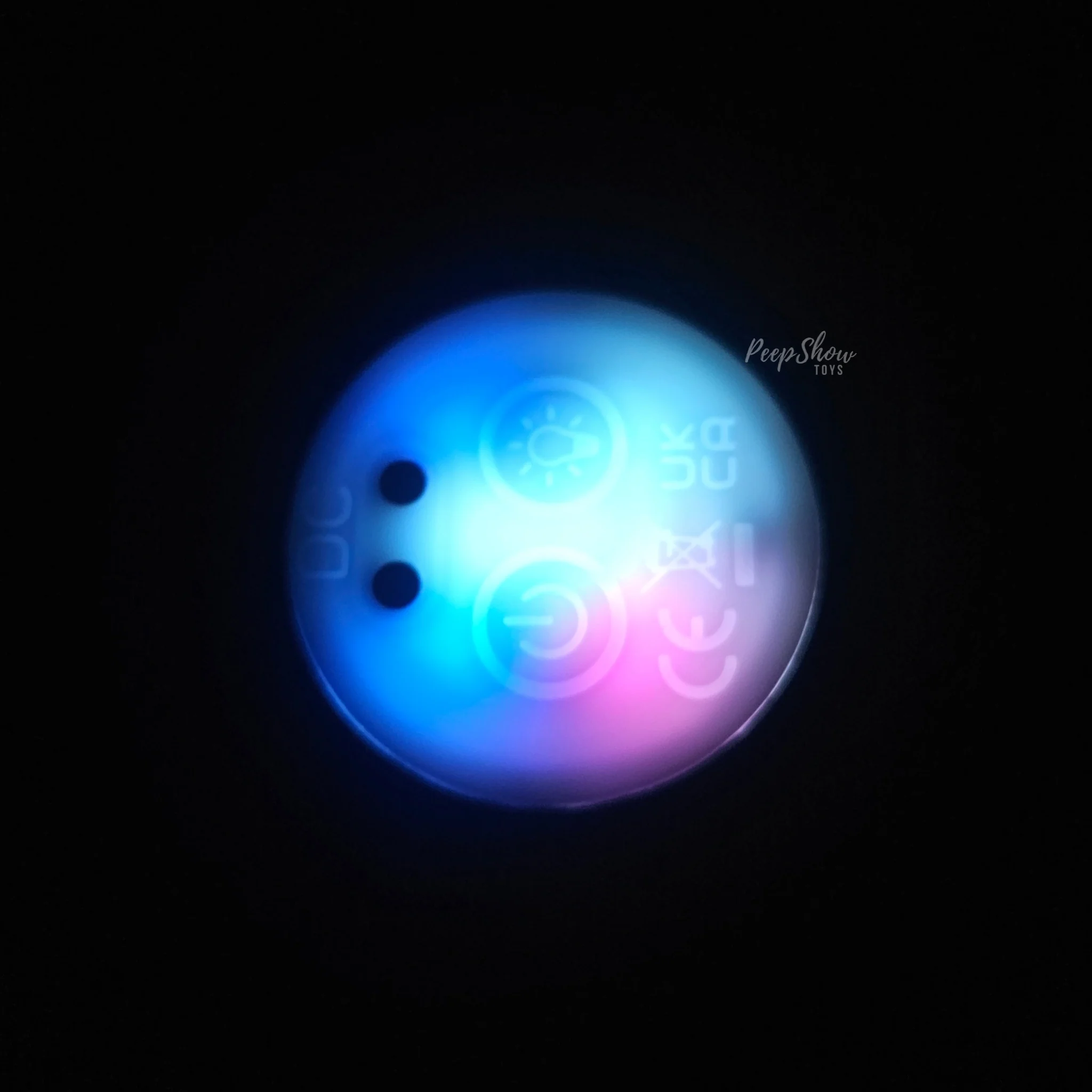Thrusting Light-Up Beads Plug & Anal Vibrator - Image 3