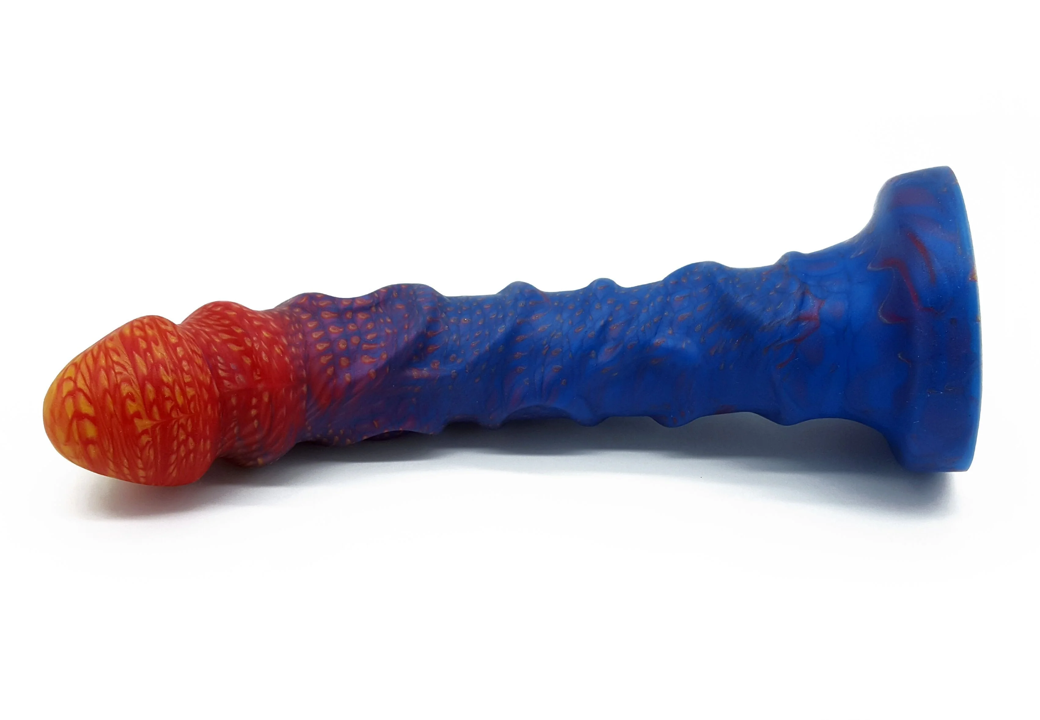 Uberrime Night King Fantasy Dildo Fire & Ice Colors - Image 5
