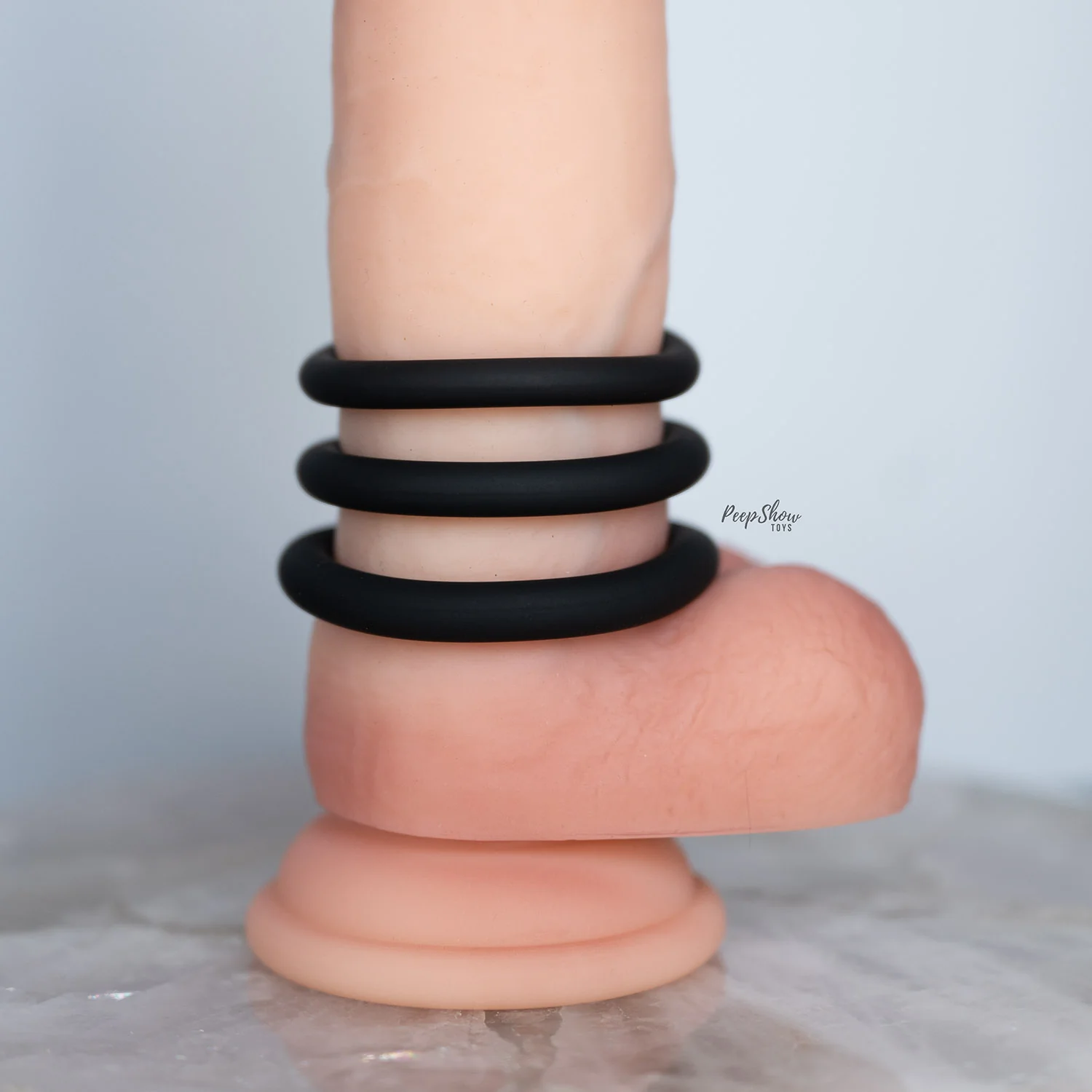 Ultimate Cock Ring Test-Pack - 3 Firm Rings, 1 Soft-Stretch Ring, 1 Cock & Balls Ring - Image 3