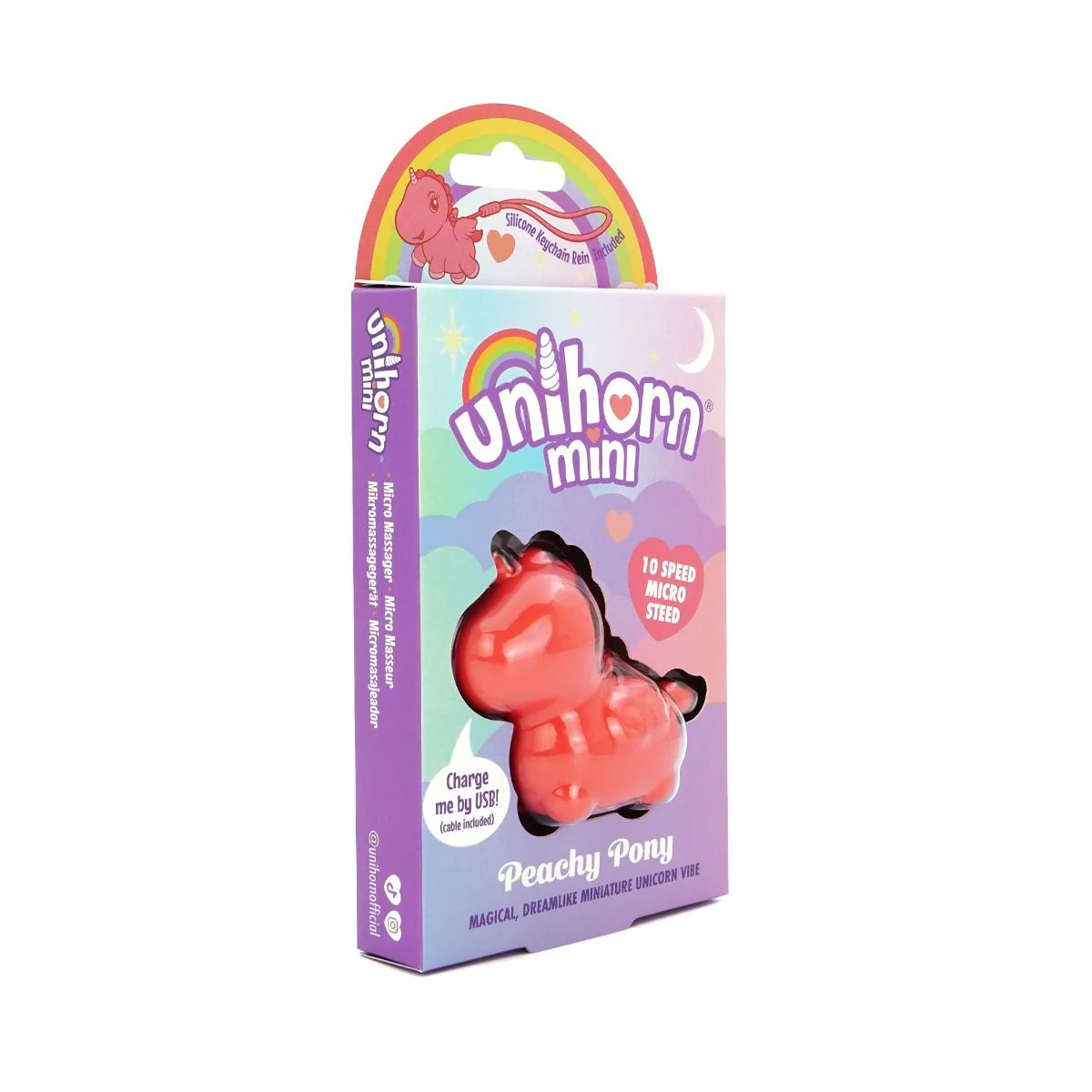 Unihorn Peachy Pony - Discreet Vibrator - Image 3