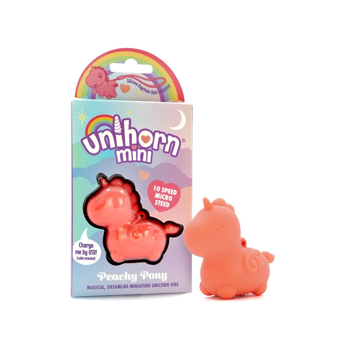 Unihorn Peachy Pony - Discreet Vibrator - Image 4