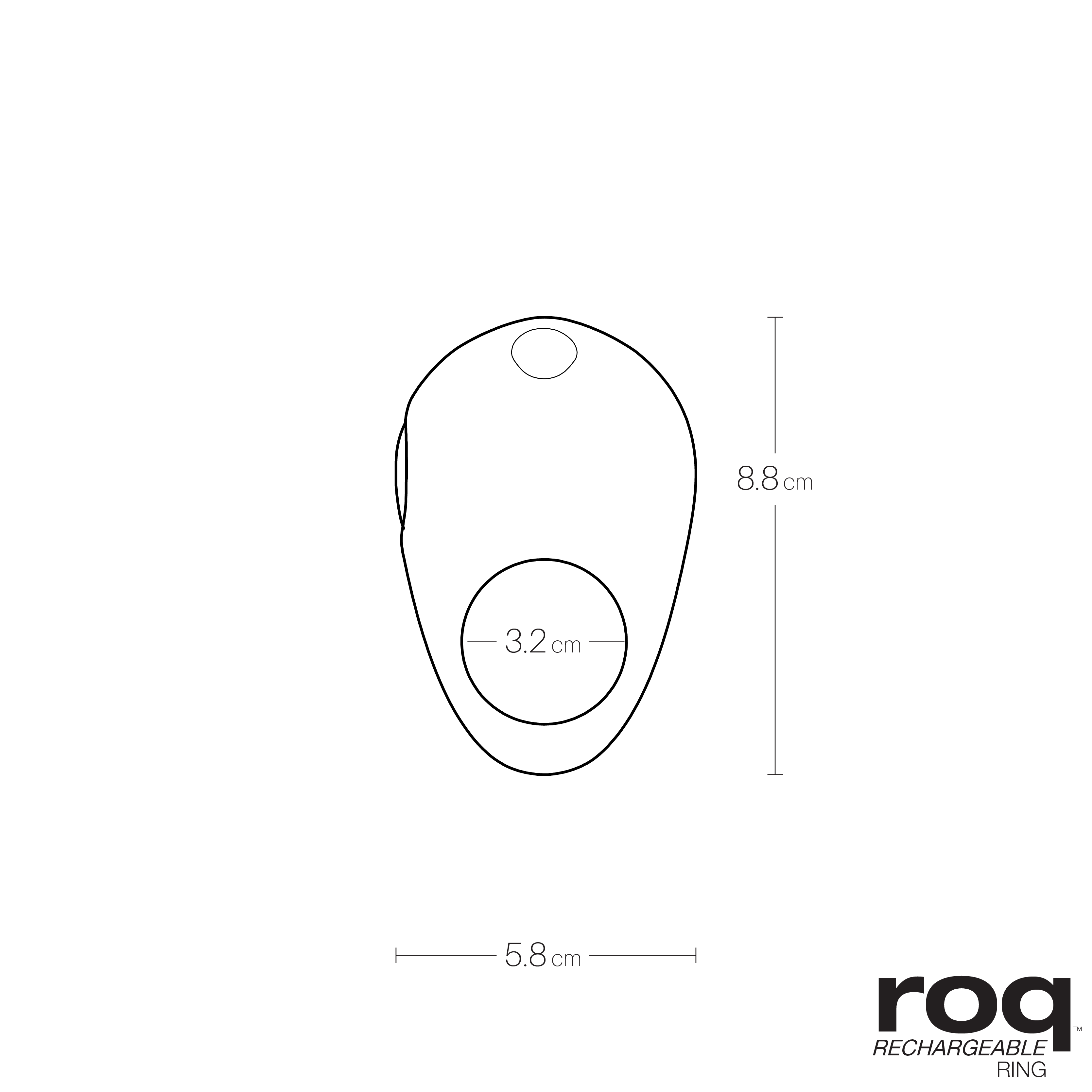 Vedo Roq Rechargeable Vibrating Silicone Cock Ring - Image 4