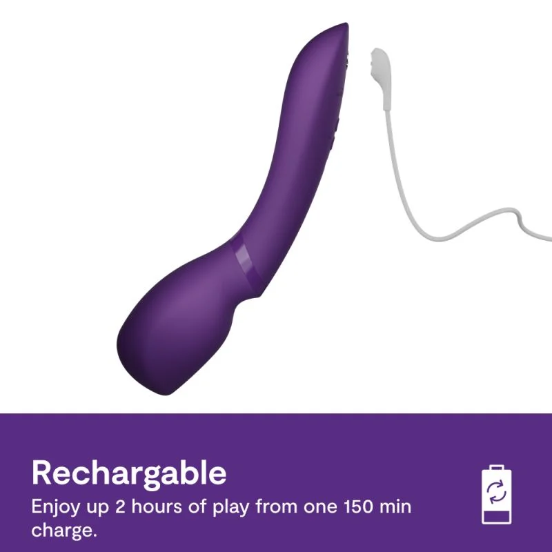 We-Vibe Wand 2 - Waterproof, Rechargeable Vibrator - Image 4