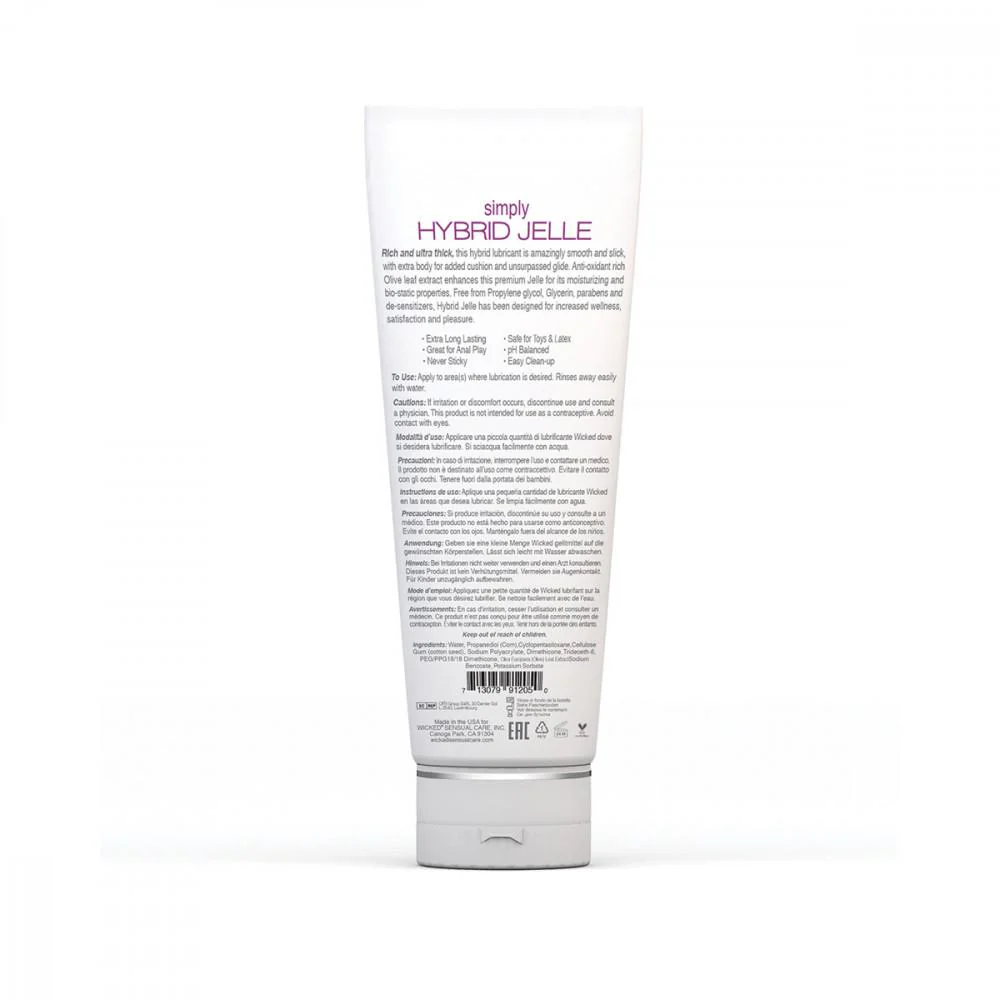 Wicked Simply Hybrid Jelle Extra-Thick Lubricant - Image 4