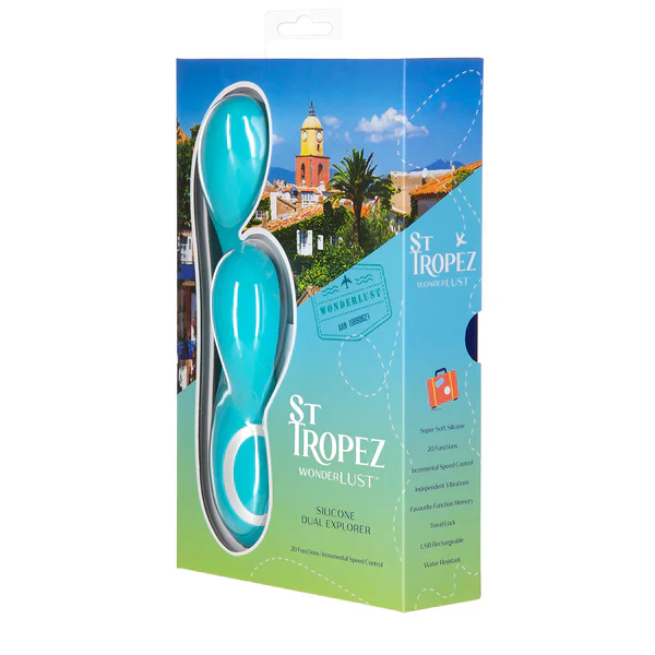 St Tropez PowerBullet Dual Vibrator, Custom Speed - Image 4