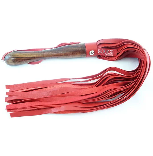 Wooden Handle + Leather Flogger - Image 10